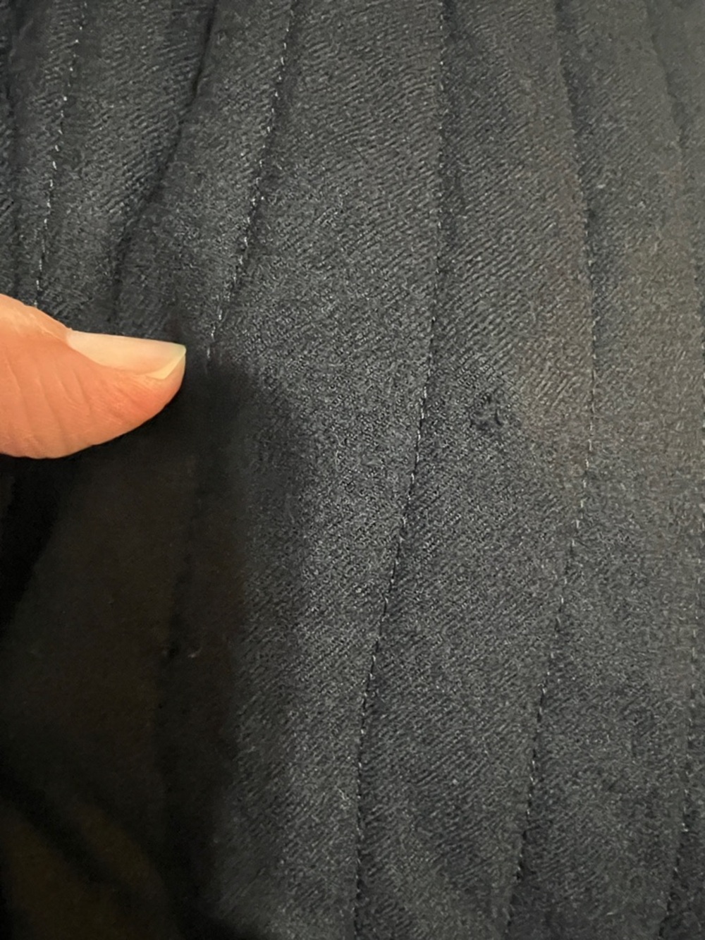 ESKANDAR Neiman Marcus Black Quilted Wool Silk Cashmere Flannel Jacket Coat 0 - Picture 15 of 16